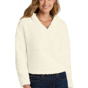 Ladies Cozy Fleece Hoodie